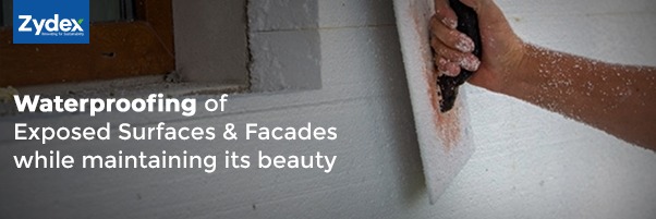 Waterproofing of Exposed Surfaces and Facades while maintaining its beauty